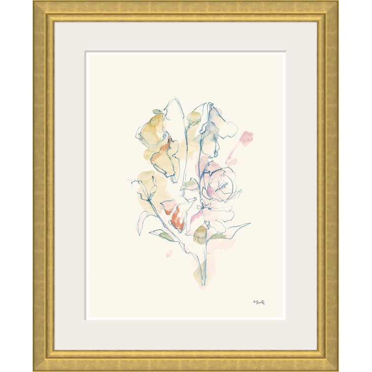 Soicher Marin Floral Arrangement Floral Arrangement IV Framed On